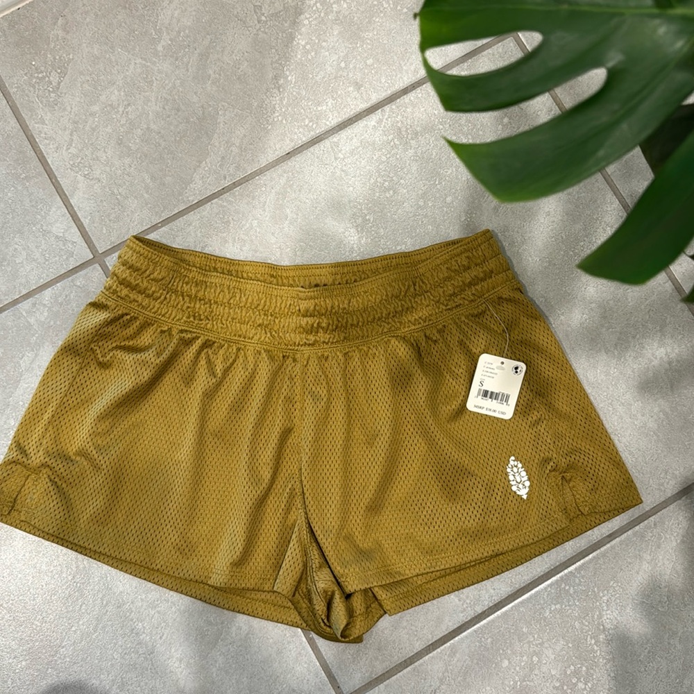 Free People Mesh Shorts